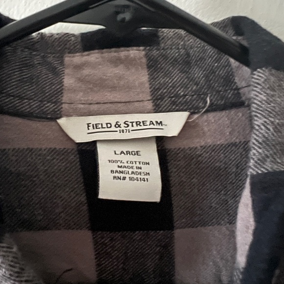Field & Stream Flannel size Large - Picture 3 of 3